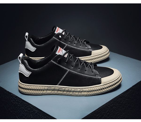 2021 new simple men's and women's leather sneakers casual shoes