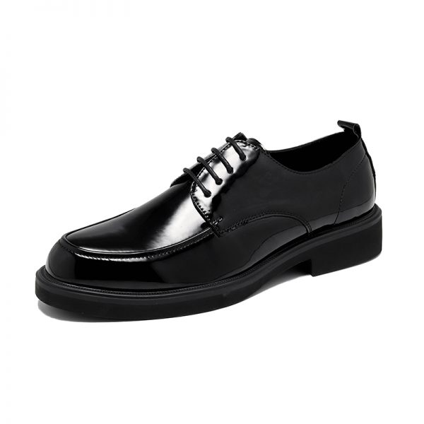 2020 men's new leather shoes - Image 3