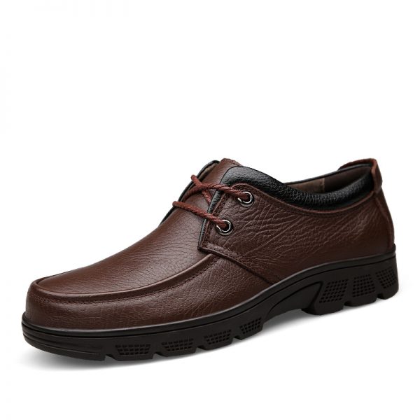 2022 men's genuine leather shoes formal shoes - Image 4