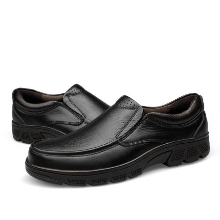 2022 men's new leather shoes dress shoes
