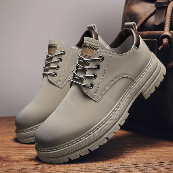 2022 men's and women's spring and winter beige martin shoes - Image 2