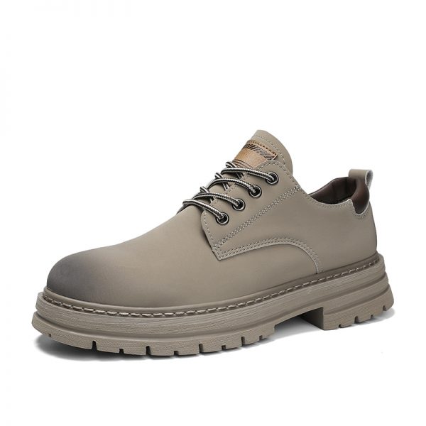 2022 men's and women's spring and winter beige martin shoes - Image 5