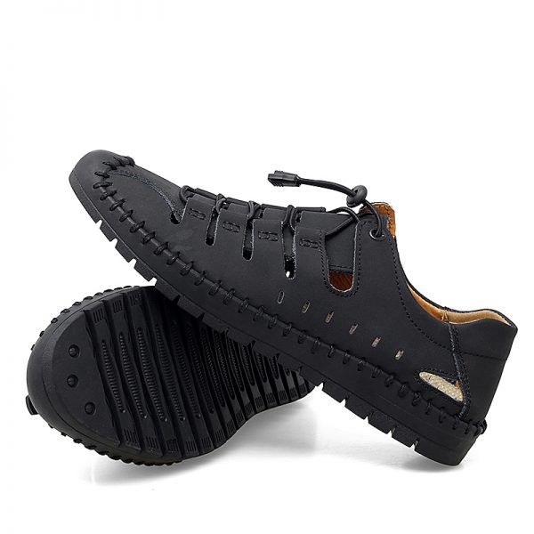 2022 Men's and women's leather beach shoes, hiking shoes - Image 2
